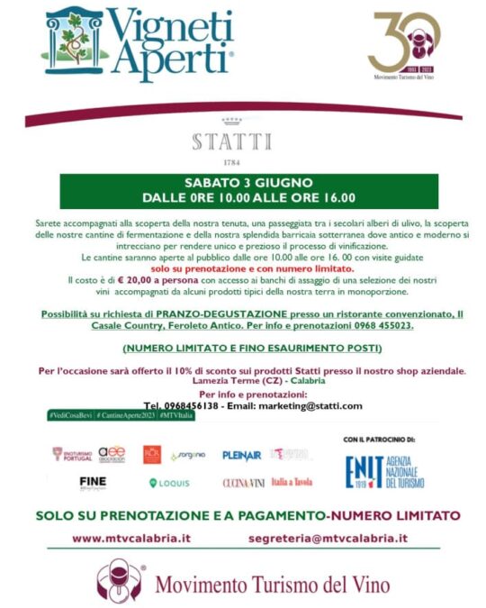 Cantine aperte e vigneti aperti